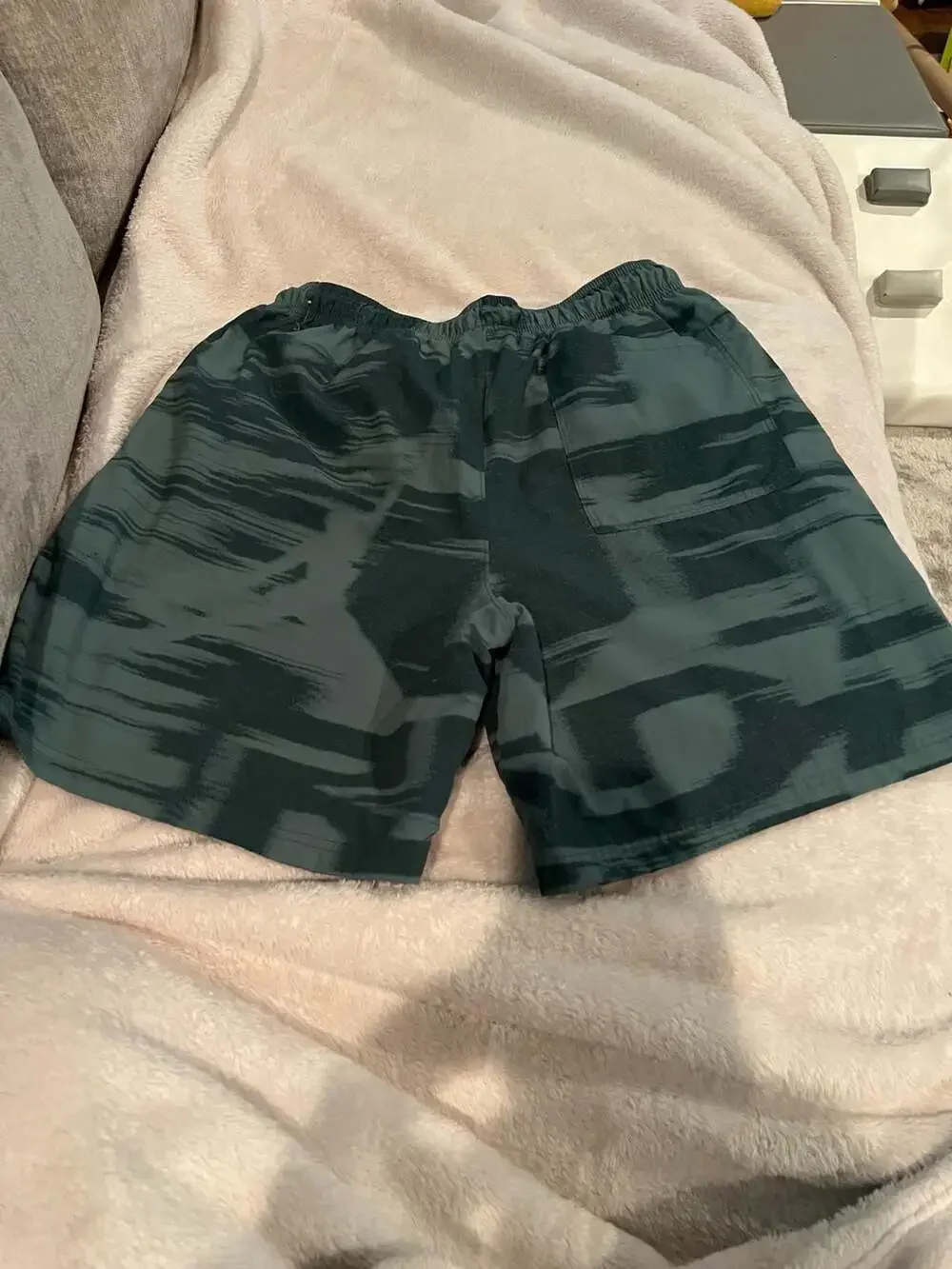 Jordan MVP Printed Woven Shorts in Mineral Slate/Oxidized Green